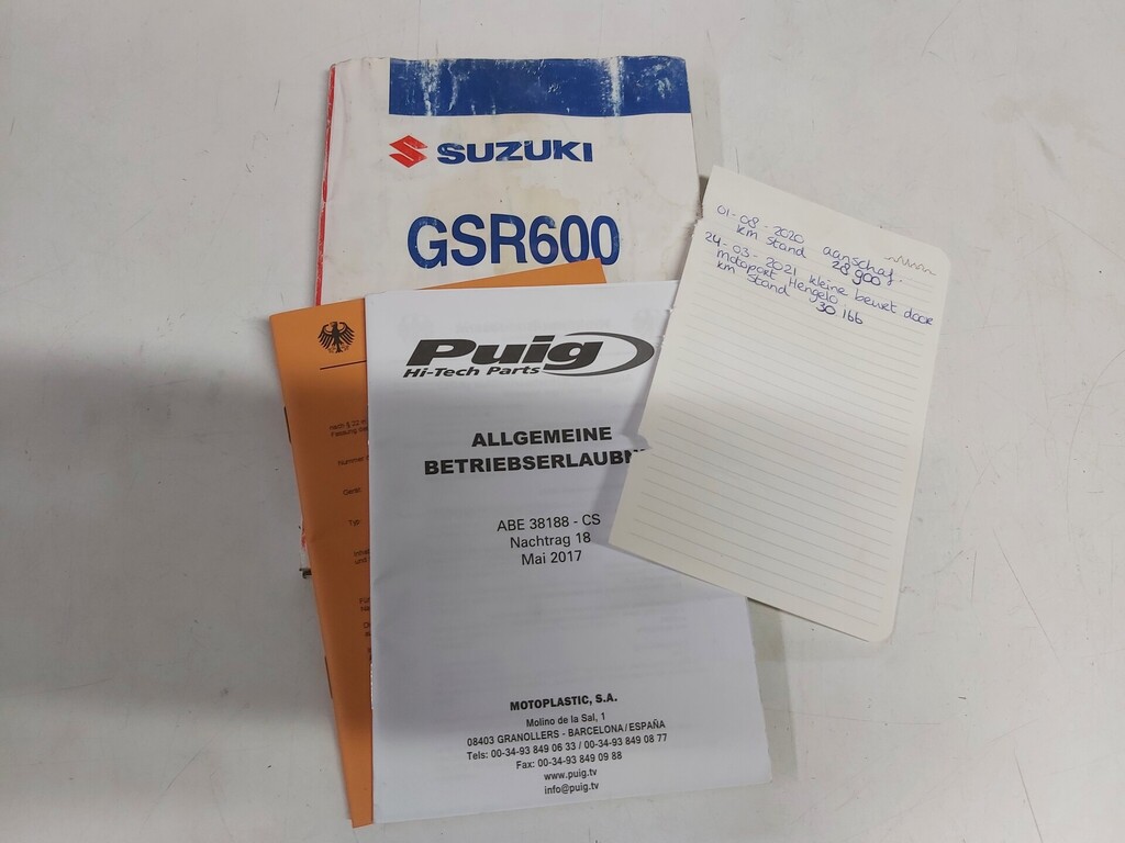 SUZUKI GSR 600